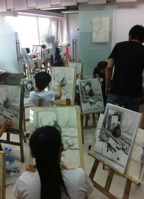 劉同學免費入學美考畫室-51美術網公益助學活動系列報道